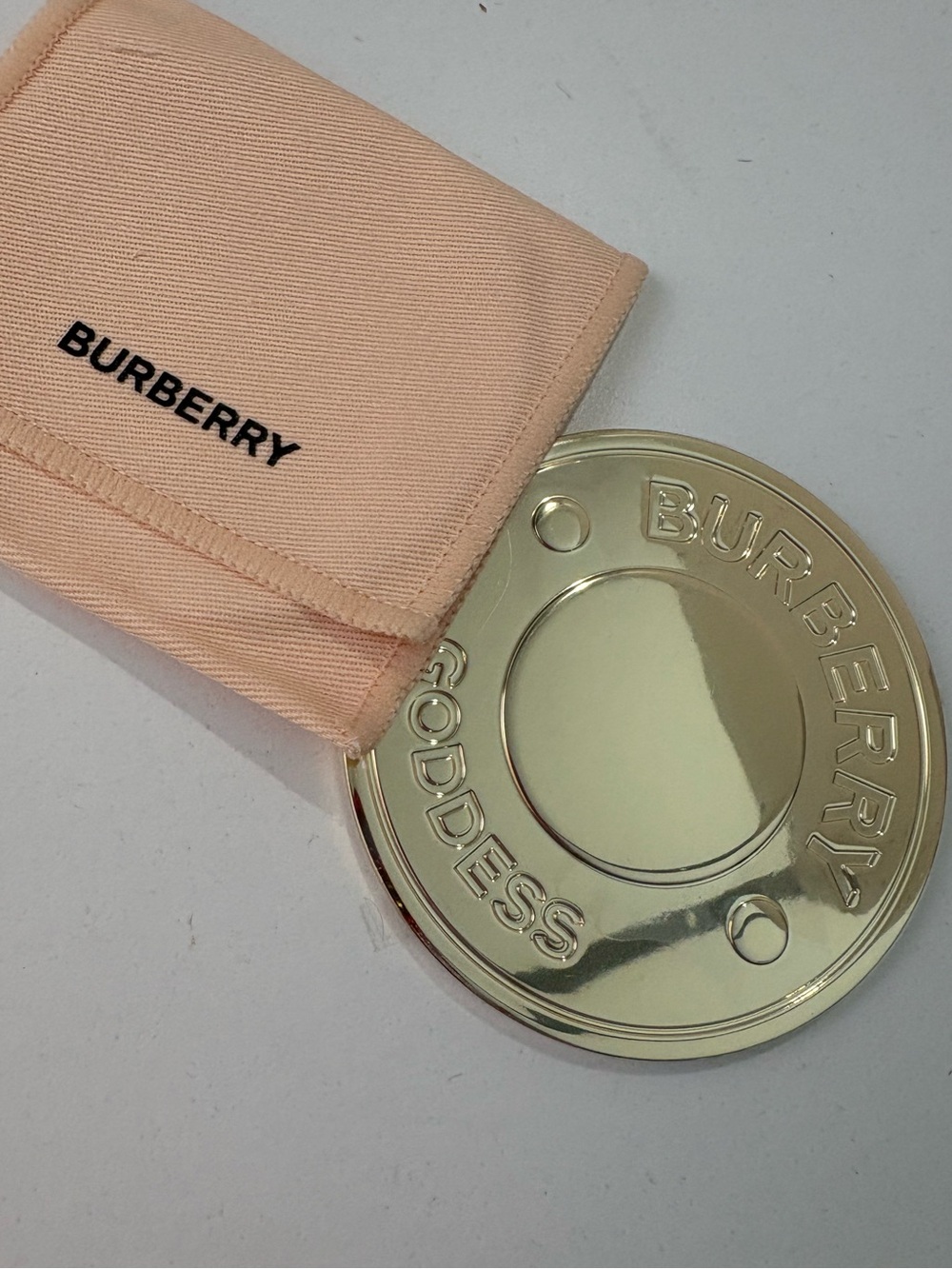 Burberry beauty mirror